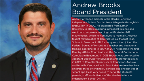 Andrew Brooks - Board President